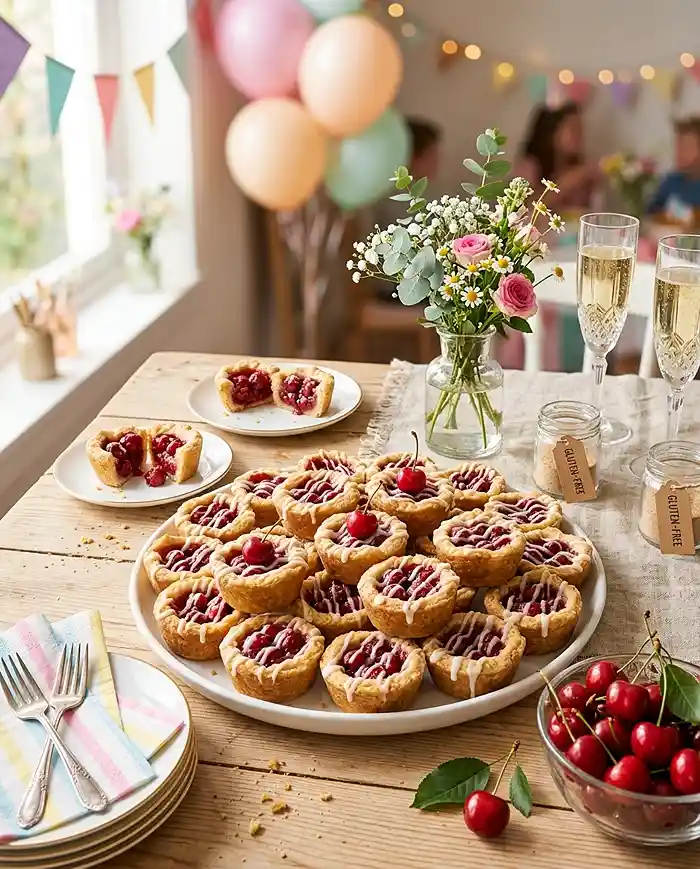 Gluten-Free Cherry Pie Cookie Cups 4 portable dessert