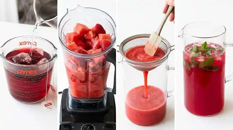 Gluten-Free Strawberry Hibiscus Agua Fresca 3 refreshing summer drink