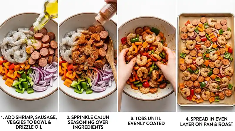 sausage sheet pan meal