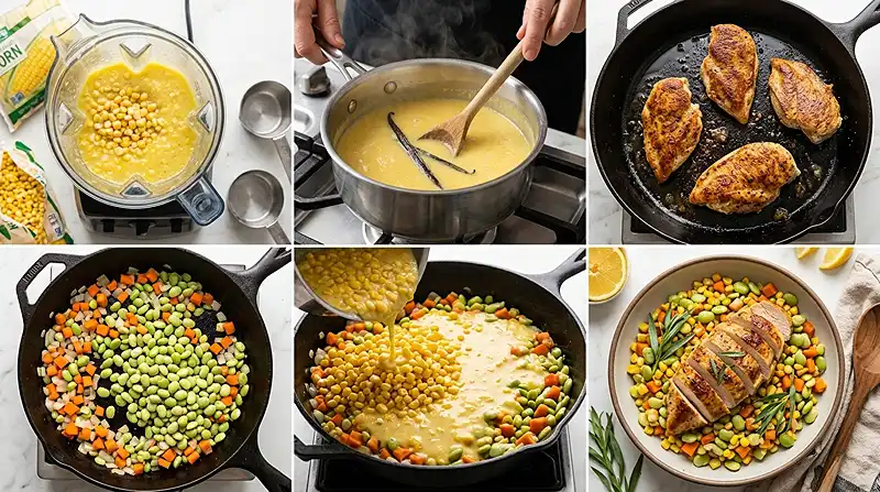 seasonal corn meal
