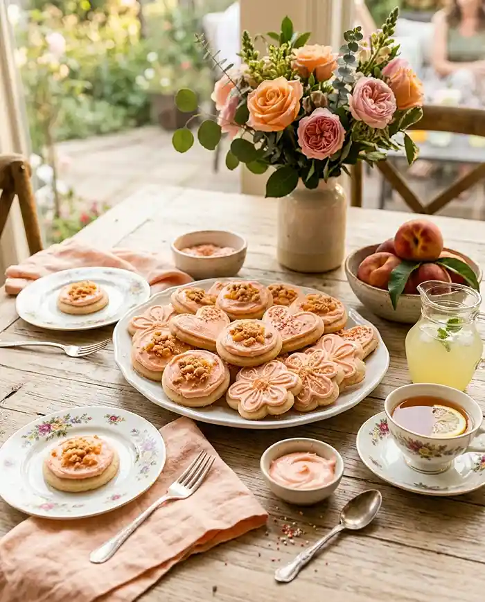 Gluten-Free Peach Crisp Sugar Cookies 4 summer dessert