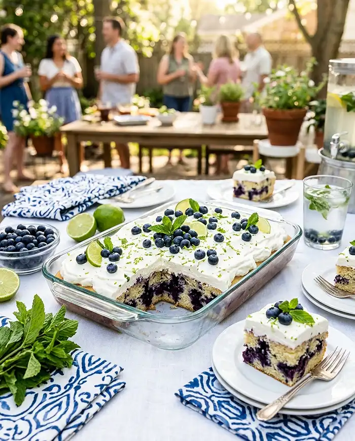 summer party dessert