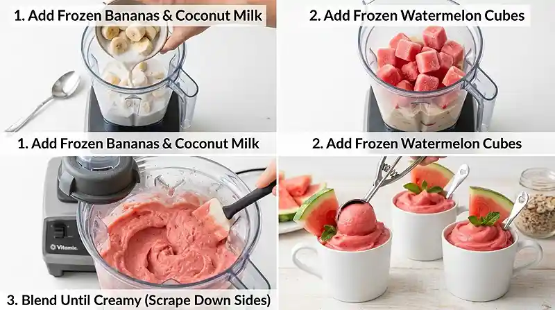 watermelon frozen dessert