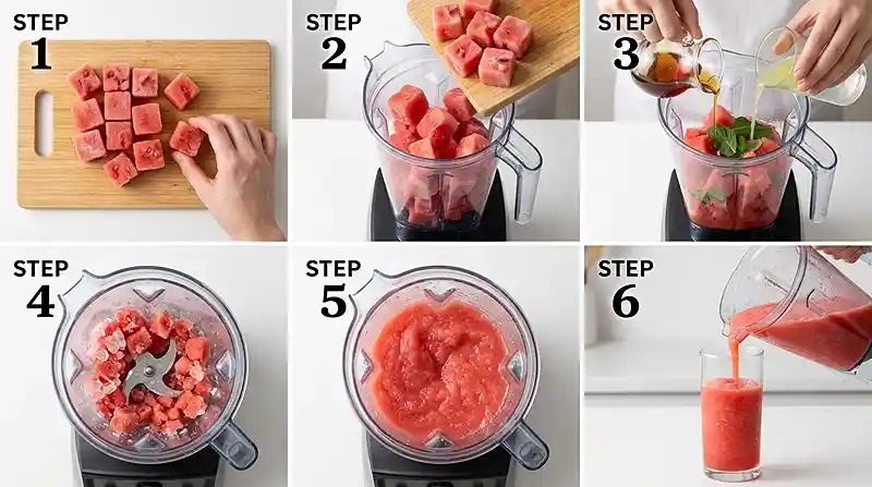 watermelon frozen drink
