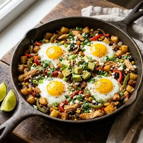 30g Protein Southwest Chicken Breakfast Hash 5 30g Protein Southwest Chicken Breakfast Hash