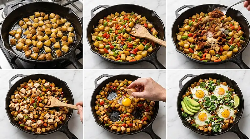 30g Protein Southwest Chicken Breakfast Hash 3 30g protein breakfast