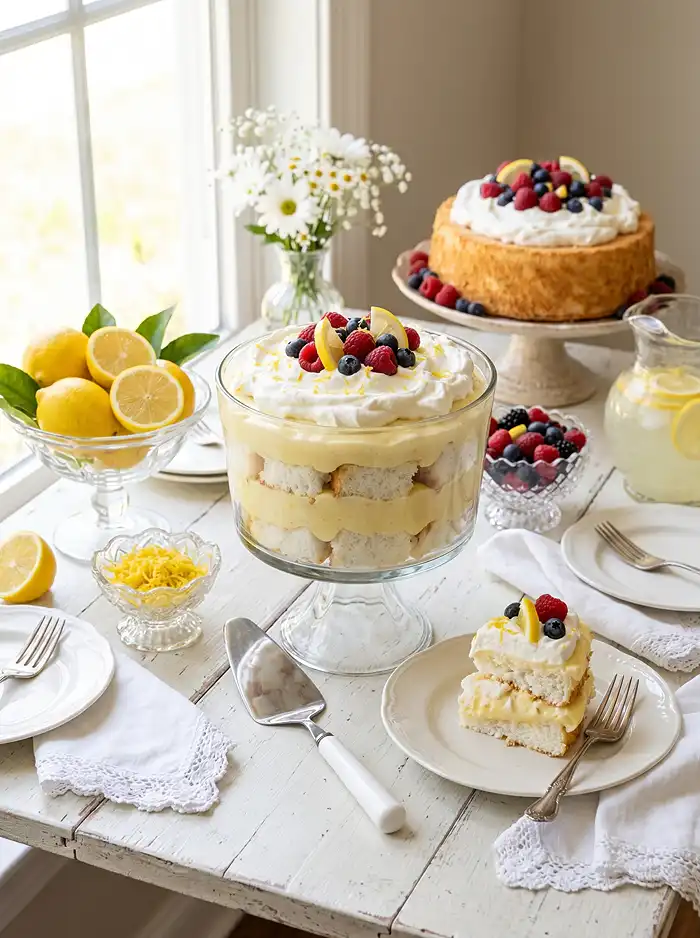 Angel Food Cake Lemon Pie Filling 4 Angel Food Cake Lemon Dessert Recipe