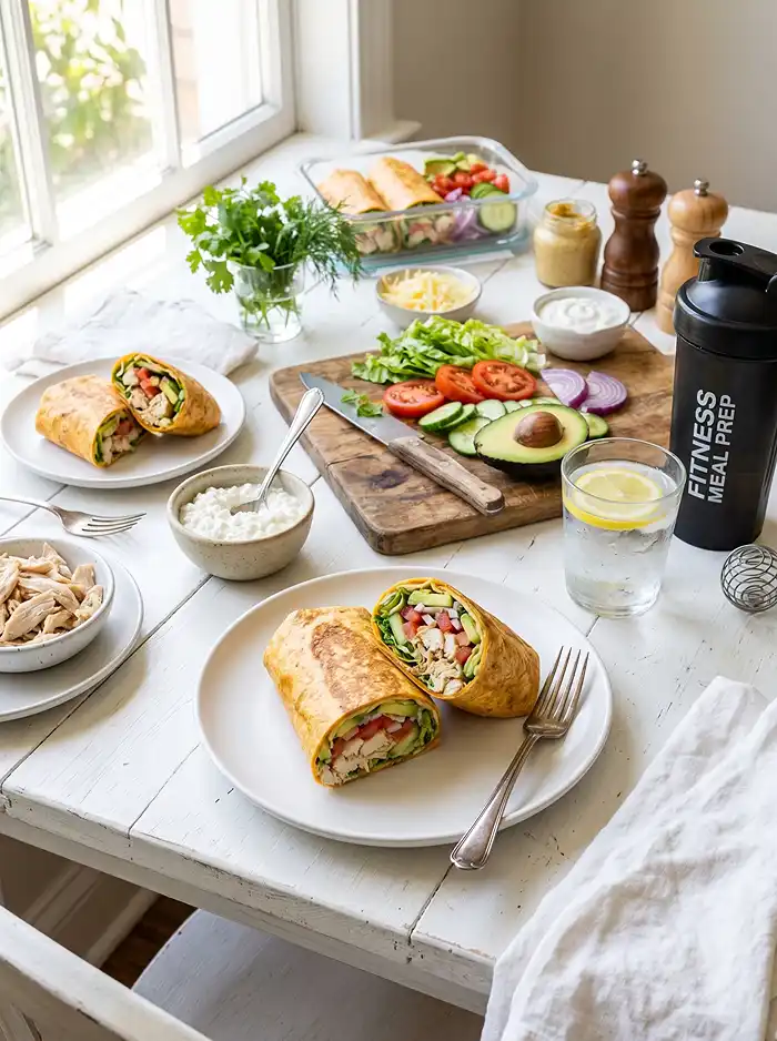 Best Cottage Cheese Chicken Wrap Recipe