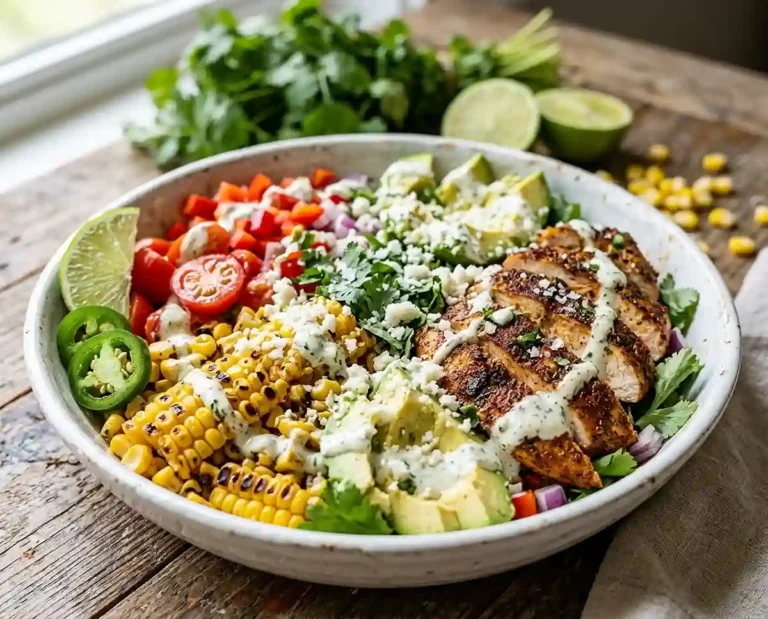 Cajun Chicken Street Corn Salad