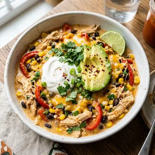 Cottage Cheese Chicken Enchilada Bowls 5 Cottage Cheese Chicken Enchilada Bowls