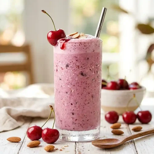 Gluten-Free Dairy-Free Cherry Almond Milkshake 5 Dairy-Free Cherry Almond Milkshake