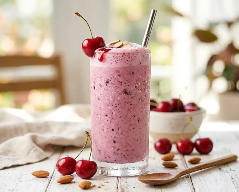 Dairy-Free Cherry Almond Milkshake