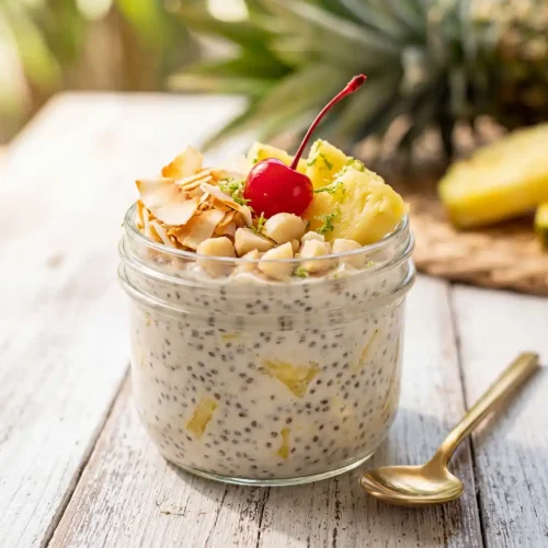 Dairy-Free Piña Colada Chia Cups