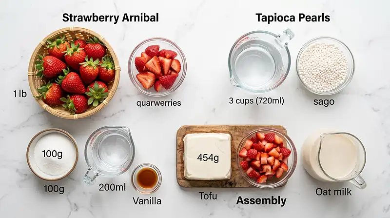 Gluten-Free Strawberry Taho 2 Easy Gluten-Free Strawberry Taho Recipe