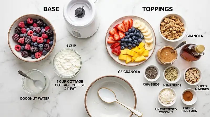Easy High-Protein Cottage Cheese Bowl
