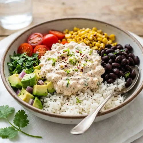 GF Southwest Cottage Cheese Burrito Bowls