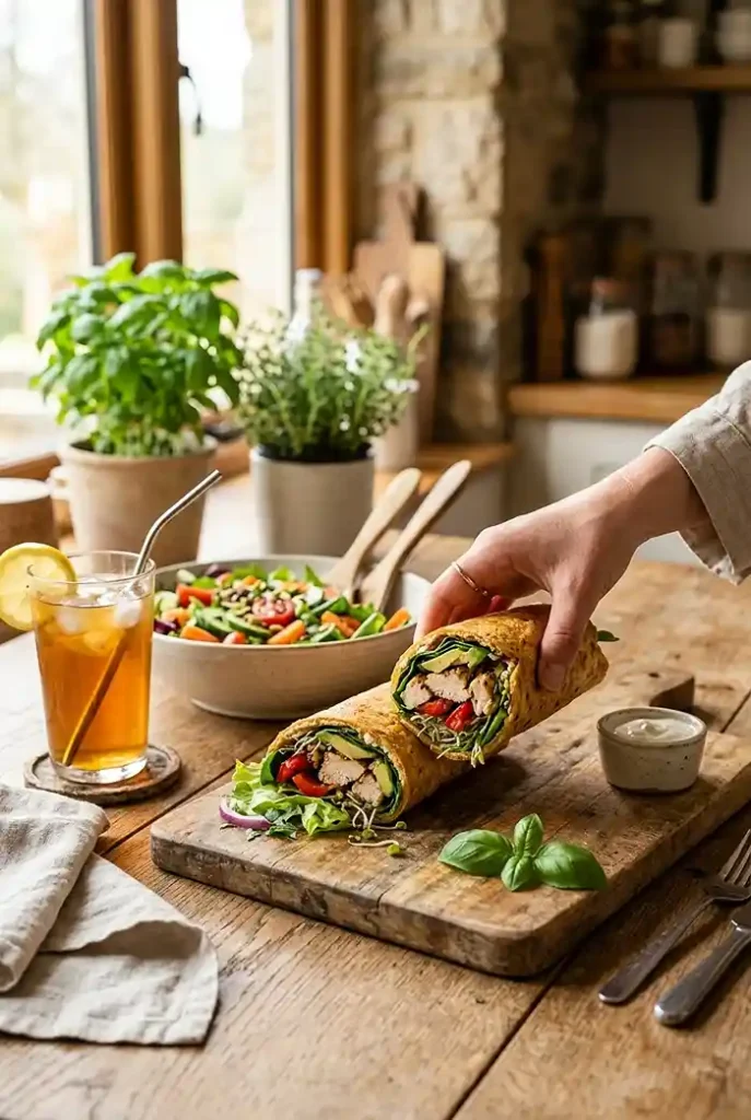Gluten-Free Cottage Cheese Bread Wrap 4 Gluten-Free
