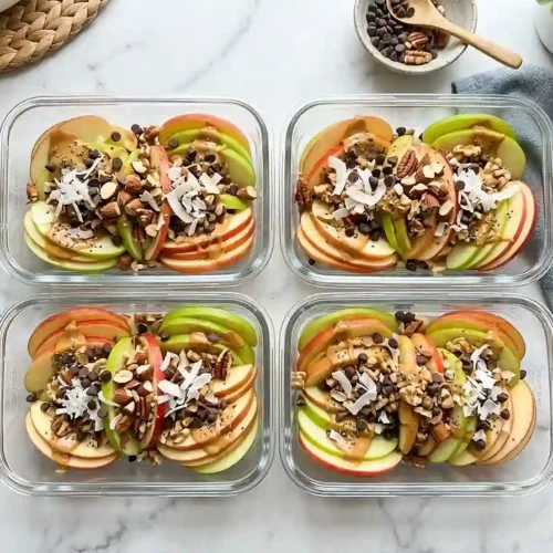 Gluten-Free Apple Nacho Snack Boxes