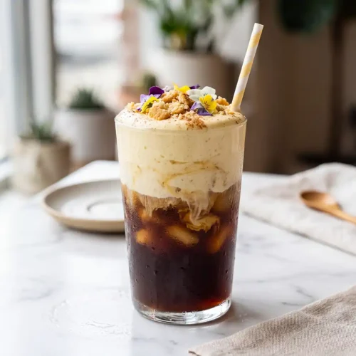 Gluten-Free Banana Cold Foam with Pudding