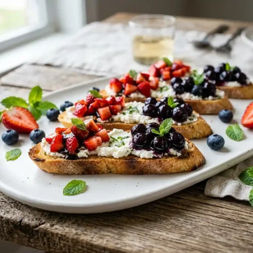 Gluten-Free Berry Goat Cheese Crostini 5 Gluten-Free Berry Goat Cheese Crostini