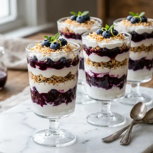 Gluten-Free Blueberry Coconut Cream Parfaits 5 Gluten-Free Blueberry Coconut Cream Parfaits