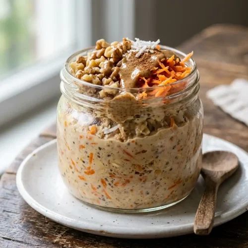 Gluten-Free Carrot Cake Overnight Oats 5 Gluten-Free Carrot Cake Overnight Oats