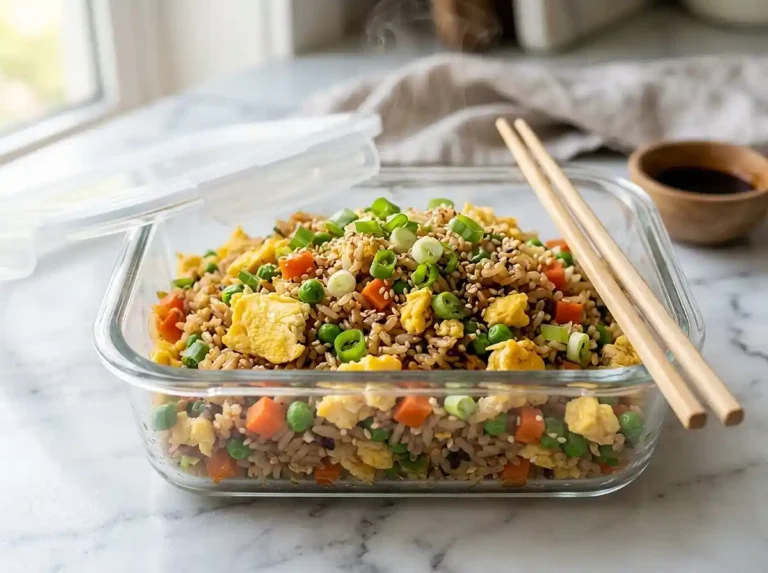 Gluten-Free Egg Fried Rice Meal Prep