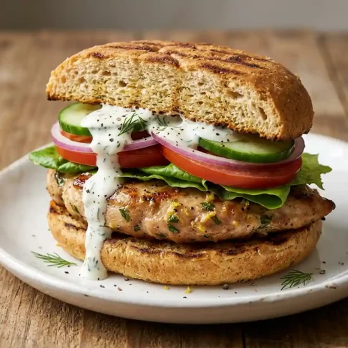 Gluten-Free Lemon Dill Chicken Burgers 5 Gluten-Free Lemon Dill Chicken Burgers
