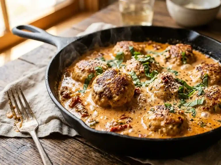 Gluten-Free Marry Me Chicken Meatballs