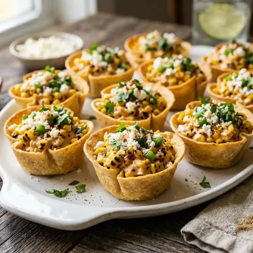 Gluten-Free Mexican Street Corn Nacho Cups 5 Gluten-Free Mexican Street Corn Nacho Cups