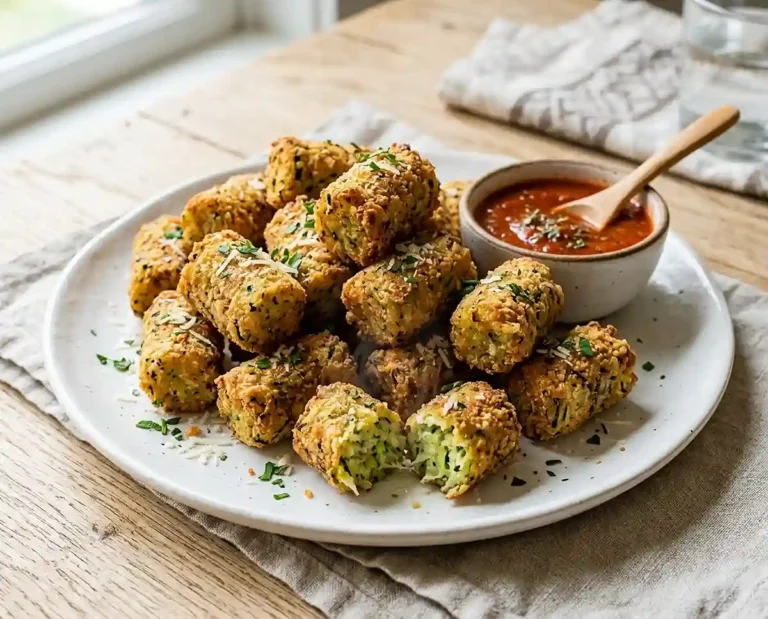 Gluten-Free Parmesan Zucchini Tots