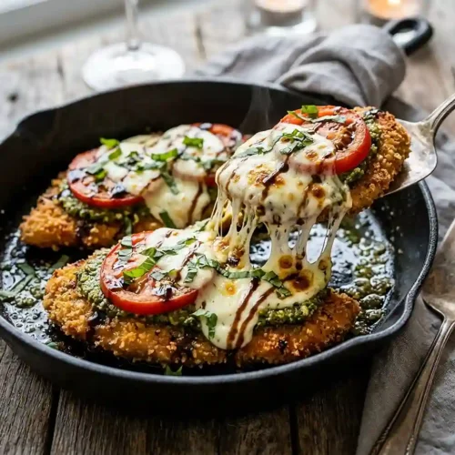 Gluten-Free Pesto Caprese Chicken Cutlets 5 Gluten-Free Pesto Caprese Chicken Cutlets