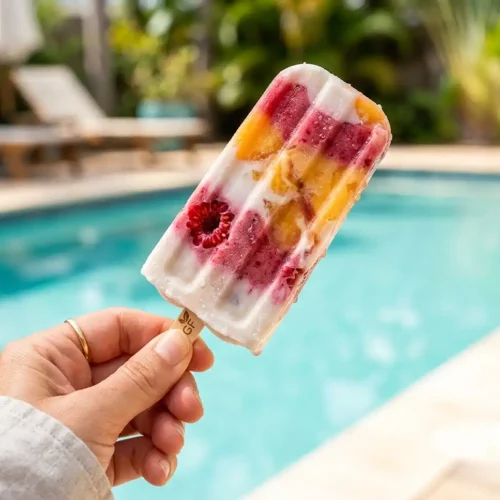 Gluten-Free Raspberry Peach Coconut Pops 5 Gluten-Free Raspberry Peach Coconut Pops