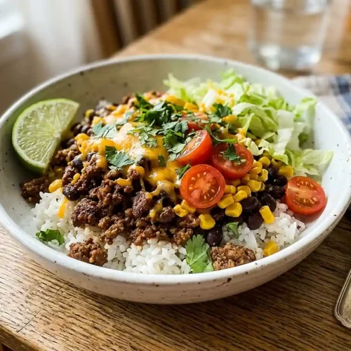 Gluten-Free Taco Bean Rice Bowls 5 Gluten-Free Taco Bean Rice Bowls