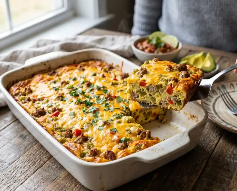 Gluten-Free Turkey Sausage Egg Bake