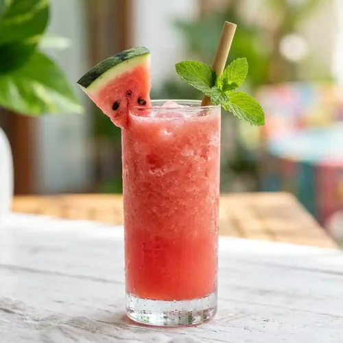 Gluten-Free Watermelon Coconut Cooler