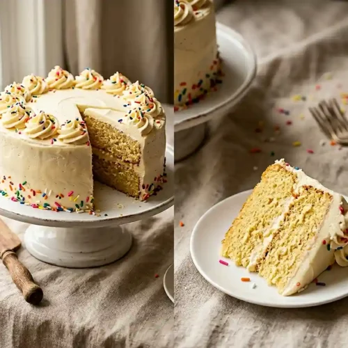 Gluten-Free eggless vanilla cake recipe​