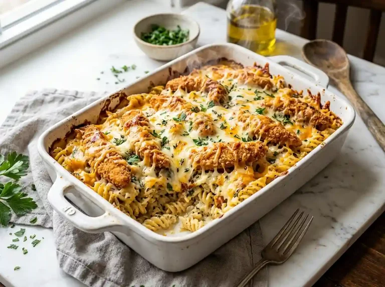 Gluten-Free frozen chicken tender casserole