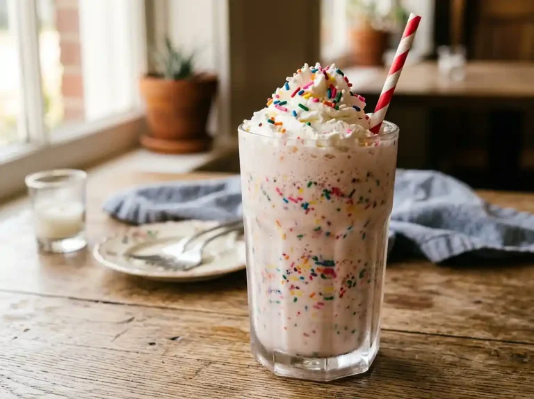 Gluten-Free portillo's birthday cake shake​
