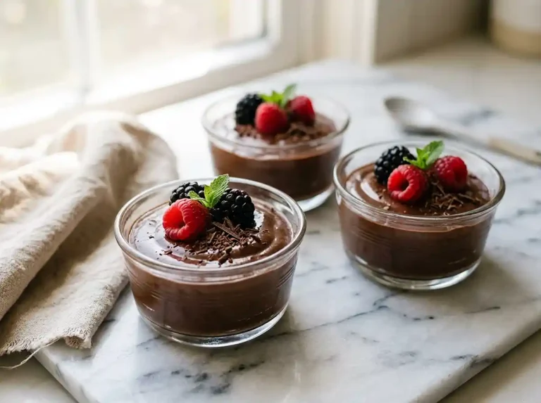 Gluten-Free silken tofu mousse