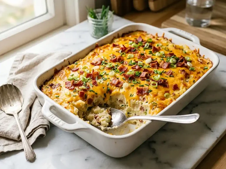 Gluten-Free twice baked potato casserole