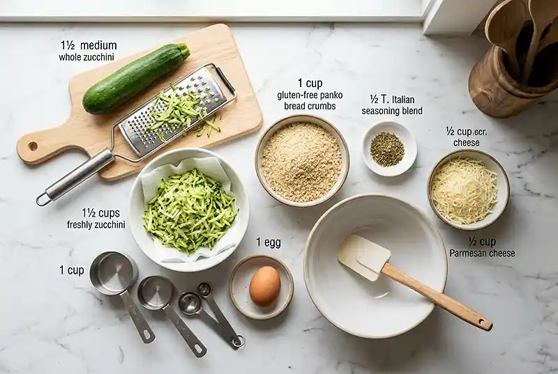 Gluten-Free zucchini tots
