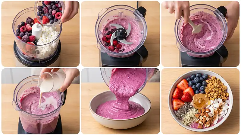 Healthy Cottage Cheese Breakfast Bowl for Weight Loss