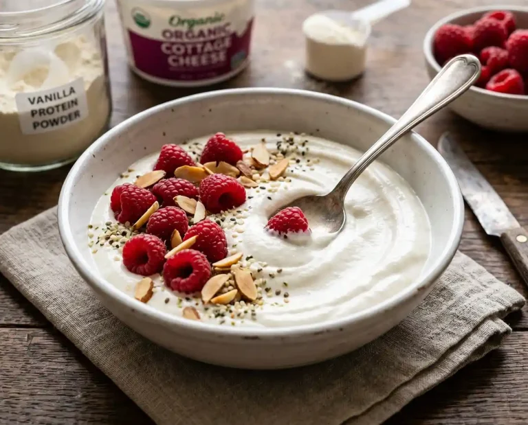 High Protein Cottage Cheese Breakfast Bowl