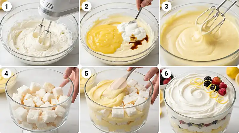 Angel Food Cake Lemon Pie Filling 3 Lemon Angel Food Cake (Gluten-Free)