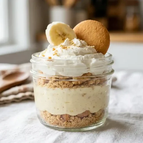 No-Bake Banana Pudding Cheesecake Cups
