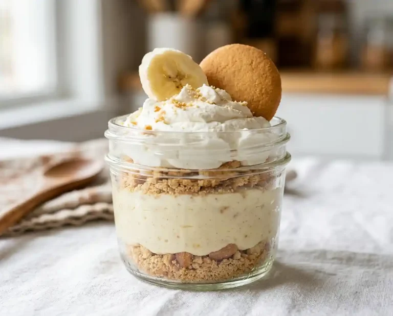 No-Bake Banana Pudding Cheesecake Cups