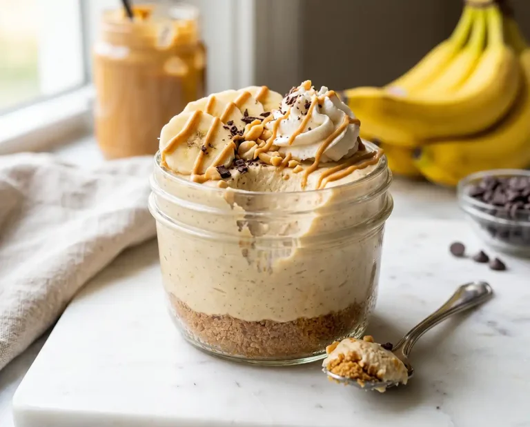 Peanut Butter Banana Cheesecake Cups