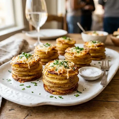 Gluten-Free Potato Stack Appetizers 5 Potato Stack Appetizers