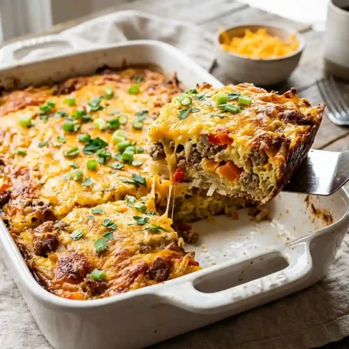 Sausage Hash Brown Breakfast Casserole 5 Sausage Hash Brown Breakfast Casserole